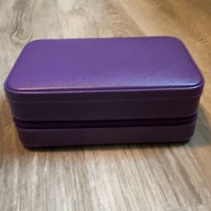 Purple Portable Jewelry organizer